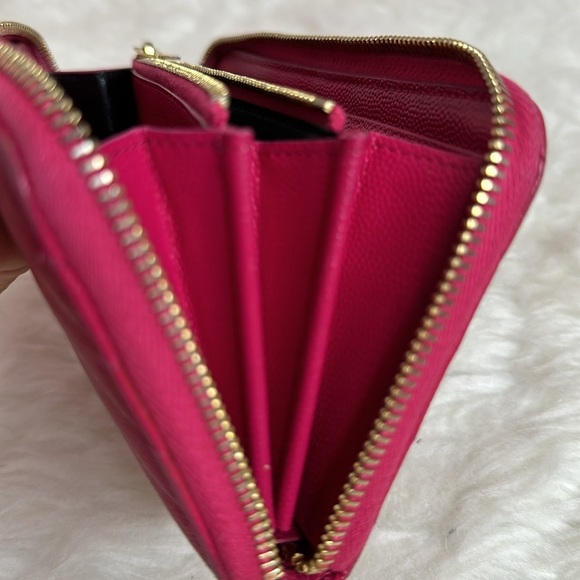 💯Authentic YSL Round Zipped Long Wallet 🍀 - Picture 13 of 16